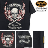 VANSON TEE S/S T-SHIRT STANDARD バンソン 天竺 半袖Tシャツ 定番 nvst-002