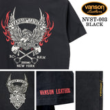 VANSON TEE S/S T-SHIRT STANDARD バンソン 天竺 半袖Tシャツ 定番 nvst-003