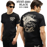 VANSON バンソン 天竺 半袖Tシャツ nvst-2301-r