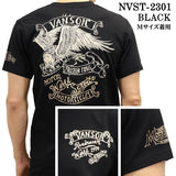 VANSON バンソン 天竺 半袖Tシャツ nvst-2301-r