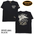 VANSON バンソン 天竺 半袖Tシャツ nvst-2301-r