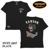 VANSON バンソン OE天竺 TEE 半袖Tシャツ nvst-2307