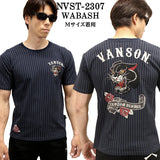 VANSON バンソン OE天竺 TEE 半袖Tシャツ nvst-2307