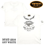 VANSON バンソン OE天竺 TEE 半袖Tシャツ nvst-2310