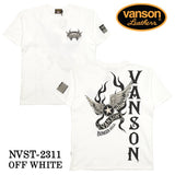 VANSON バンソン OE天竺 TEE 半袖Tシャツ nvst-2311