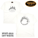 VANSON バンソン 天竺 半袖Tシャツ nvst-2313