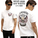 VANSON バンソン 天竺 半袖Tシャツ nvst-2320