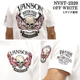 VANSON バンソン 天竺 半袖Tシャツ nvst-2320