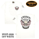 VANSON バンソン 天竺 半袖Tシャツ nvst-2320