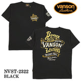 VANSON バンソン 天竺 半袖Tシャツ nvst-2322