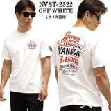 VANSON バンソン 天竺 半袖Tシャツ nvst-2322