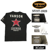 VANSON バンソン 天竺 半袖Tシャツ nvst-2323