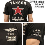 VANSON バンソン 天竺 半袖Tシャツ nvst-2323