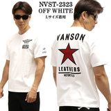 VANSON バンソン 天竺 半袖Tシャツ nvst-2323