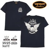 VANSON バンソン ドライ 半袖Tシャツ吸水速乾 UVカット nvst-2325