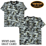 VANSON バンソン ドライ 半袖Tシャツ nvst-2401