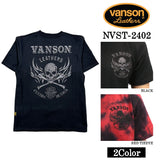 VANSON バンソン 天竺 半袖Tシャツ nvst-2402