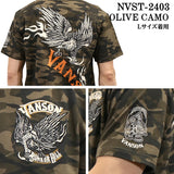 VANSON バンソン 天竺 半袖Tシャツ nvst-2403