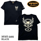 VANSON バンソン 天竺 半袖Tシャツ nvst-2405