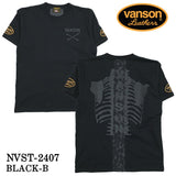 VANSON バンソン 天竺 半袖Tシャツ nvst-2407