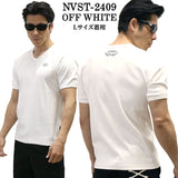 VANSON バンソン テレコ Vネック 半袖Tシャツ nvst-2409