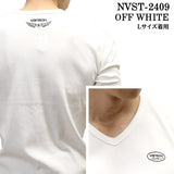 VANSON バンソン テレコ Vネック 半袖Tシャツ nvst-2409