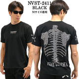 VANSON バンソン 50周年記念モデル ベア天竺 半袖Tシャツ nvst-2411