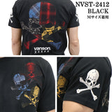 VANSON バンソン 50周年記念モデル 天竺 半袖Tシャツ nvst-2412