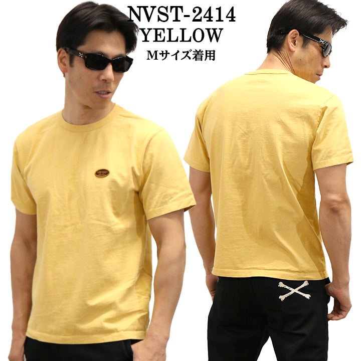 VANSON バンソン ヘヴィーオンス天竺 Made in USA 半袖Tシャツ nvst-2414