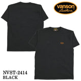 VANSON バンソン ヘヴィーオンス天竺 Made in USA 半袖Tシャツ nvst-2414