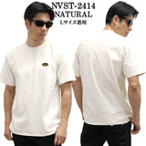 VANSON バンソン ヘヴィーオンス天竺 Made in USA 半袖Tシャツ nvst-2414