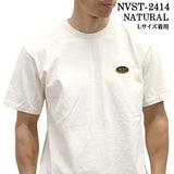 VANSON バンソン ヘヴィーオンス天竺 Made in USA 半袖Tシャツ nvst-2414