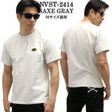 VANSON バンソン ヘヴィーオンス天竺 Made in USA 半袖Tシャツ nvst-2414