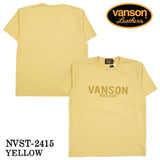 VANSON バンソン ヘヴィーオンス天竺 Made in USA ポケット 半袖Tシャツ nvst-2415