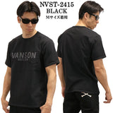 VANSON バンソン ヘヴィーオンス天竺 Made in USA ポケット 半袖Tシャツ nvst-2415