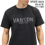 VANSON バンソン ヘヴィーオンス天竺 Made in USA ポケット 半袖Tシャツ nvst-2415