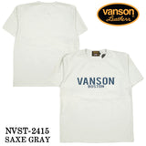 VANSON バンソン ヘヴィーオンス天竺 Made in USA ポケット 半袖Tシャツ nvst-2415