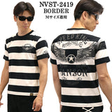 VANSON バンソン 天竺 半袖Tシャツ nvst-2419