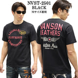 VANSON バンソン ヘヴィーオンス天竺 Made in USA 半袖Tシャツ nvst-2501