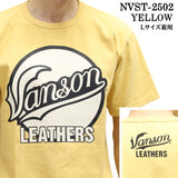 VANSON バンソン ヘヴィーオンス天竺 Made in USA 半袖Tシャツ nvst-2502