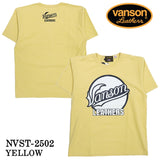 VANSON バンソン ヘヴィーオンス天竺 Made in USA 半袖Tシャツ nvst-2502