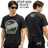 VANSON バンソン ヘヴィーオンス天竺 Made in USA 半袖Tシャツ nvst-2502