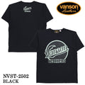 VANSON バンソン ヘヴィーオンス天竺 Made in USA 半袖Tシャツ nvst-2502
