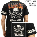 VANSON バンソン 天竺 半袖Tシャツ nvst-2503