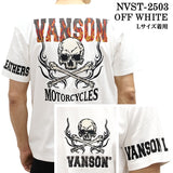 VANSON バンソン 天竺 半袖Tシャツ nvst-2503
