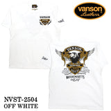 VANSON バンソン 天竺 半袖Tシャツ nvst-2504