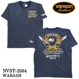 VANSON バンソン 天竺 半袖Tシャツ nvst-2504