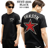 VANSON バンソン 天竺 半袖Tシャツ nvst-2505