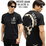 VANSON バンソン 天竺 半袖Tシャツ nvst-2506