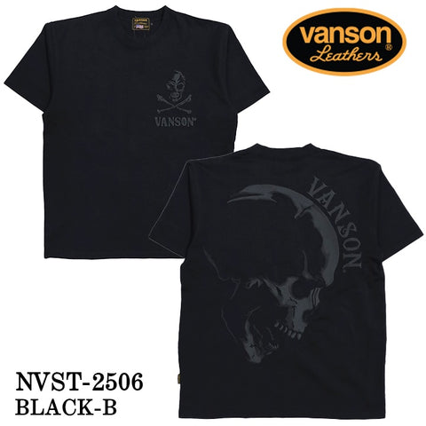 VANSON バンソン 天竺 半袖Tシャツ nvst-2506